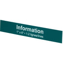 Derome Engraved Name Plate PLA116