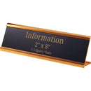 Derome Engraved Plate with Holder PLSUB28