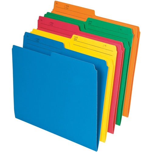 Pendaflex 1/2 Tab Cut Letter Top Tab File Folder PFXR41525AST
