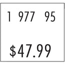 Avery Dennison 216 Labelling Gun Labels T06278
