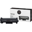 Premium Tone Laser Toner Cartridge TN760 - Black - 1 Each NCBRTN760