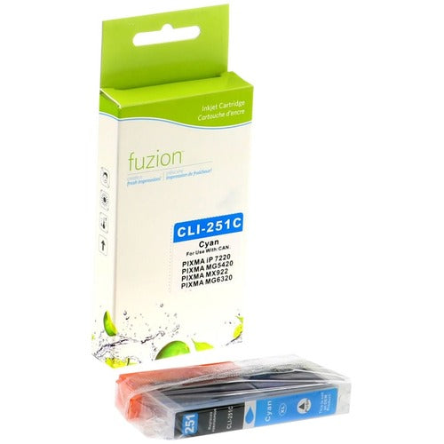 Fuzion Ink Cartridge - Alternative for Canon CLI-251XL - Cyan GSU410902