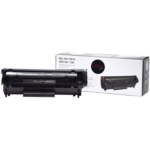 Replacement Premium Tone Toner Cartridge Fits Canon,  fits HP  0263B001AA - Black - 1 Each DNSCU012U