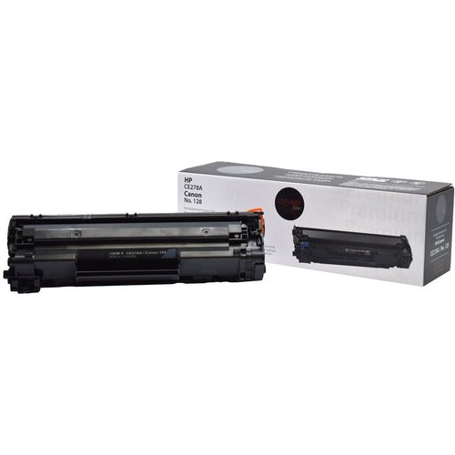 Replacement Premium Tone Toner Cartridge Fits Canon,  fits HP  3500B001AA - Black - 1 Each DNSCU078U