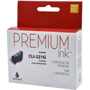 Premium Ink Inkjet Ink Cartridge  - Gray - 1 Each CCACLI221G
