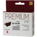 Premium Ink Inkjet Ink Cartridge  - Magenta - 1 Each CCACLI221M