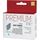 Premium Ink Inkjet Ink Cartridge  - Cyan - 1 Each 823846