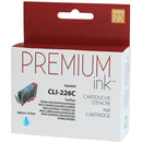 Premium Ink Inkjet Ink Cartridge  - Cyan - 1 Each CCACLI226C
