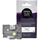 Premium Tape Label Tape - Alternative for Brother TZe-221 AZ221