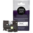 Premium Tape Label Tape - Alternative for Brother TZe-261 AZ261