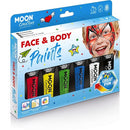 Moon Creations Face & Body Paint Primary Colours Boxset C01136
