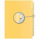 Quest Numerical Litigation Index Dividers QB112511