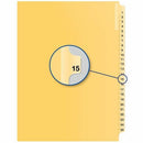 Quest Numerical Litigation Index Dividers QB112515