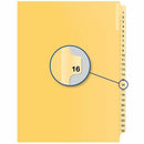Quest Numerical Litigation Index Dividers QB112516