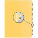 Quest Numerical Litigation Index Dividers QB112518