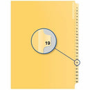 Quest Numerical Litigation Index Dividers QB112519