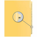 Quest Numerical Litigation Index Dividers QB112520