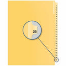 Quest Numerical Litigation Index Dividers QB112525