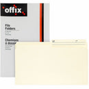 Offix 1/2 Tab Cut Legal Top Tab File Folder 345371