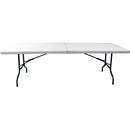 DURA Durable Folding Table 7.9ft Fold in 2 A6321