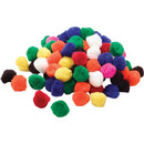 Funstuff Pom-Poms ???" , Assorted Colours. Pkg of 100. C21507