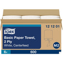 TORK Advanced Soft Centerfeed Hand Towel, 2-Ply, White 121201