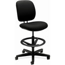 HON ComforTask Stool | Extended Height, Footring | Black Fabric 5905CU10T