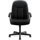 HON High-Back Executive Chair | Center-Tilt | Fixed Arms | Black  VL601VA10