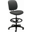 HON ComforTask Stool | Extended Height, Footring | Iron Ore Fabri 5905CU19T