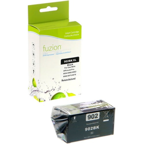 Replacement Fuzion Ink Cartridge Fits  fits HP  902XL - Black GSUIJ902XLK