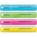 Westcott 15cm Non-Shatter Plastic Ruler - Neon Colours 15989