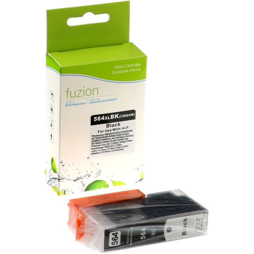 Replacement Fuzion Ink Cartridge Fits  fits HP  564XL - Black GSUIJ564XLK