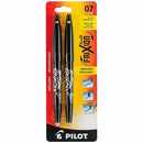 Pilot FriXion Ball - Gel Ink Rollerball pen - Black - Medium Tip FR7B2