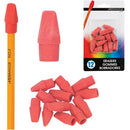 Merangue 12pk Pink Pencil Cap Erasers 555003