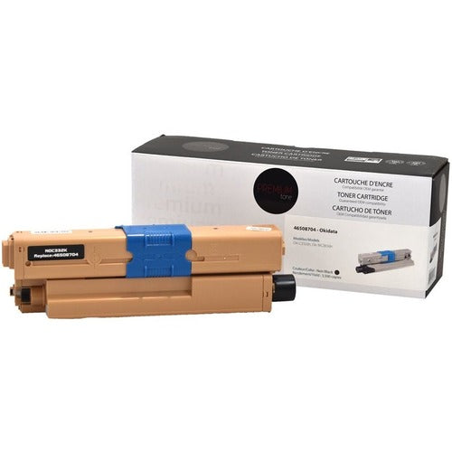 Premium Tone Toner Cartridge - Alternative for Okidata - Black DNSNCOKC332K