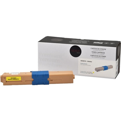 Premium Tone Toner Cartridge - Alternative for Okidata - Yellow DNSNCOKC332Y