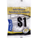 Selectum Plastic Coin Wrappers $1 10/pkg SL31447