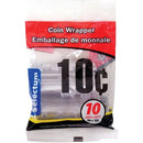 Selectum Plastic Coin Wrappers 10?? 10/pkg SL31445