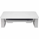 Quartet Monitor Riser with Glass Dry-Erase Board Desktop Q090GMRW01