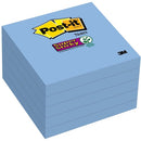 Post it Super Sticky Notes 654-5SSBW, 3 in x 3 in (76 mm x 7 6545SSBW