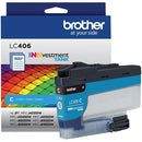 Brother INKvestment LC406C Original Standard Yield Inkjet Ink Car LC406CS