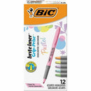 BIC Brite Liner Grip Highlighters, Assorted GBLD11AST