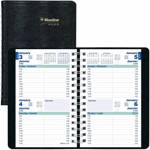 Blueline Blueline Two-Day Planner BLIC510481BT