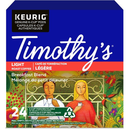 Timothy's K-Cup Breakfast Blend Coffee KEU9606771