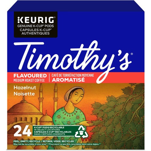 Timothy's K-Cup Hazelnut Coffee KEU9606784