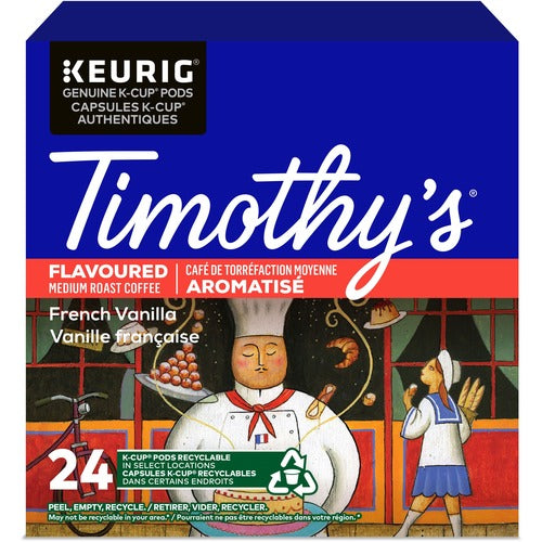 Timothy's K-Cup French Vanilla Coffee KEU9606779