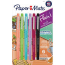 Paper Mate Flair Scented Markers Assorted Colours 6/pkg 2125407