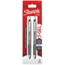 Sharpie S-Gel Metal Retractable Pens 0.7 mm Blue/Gunmetal 2147523