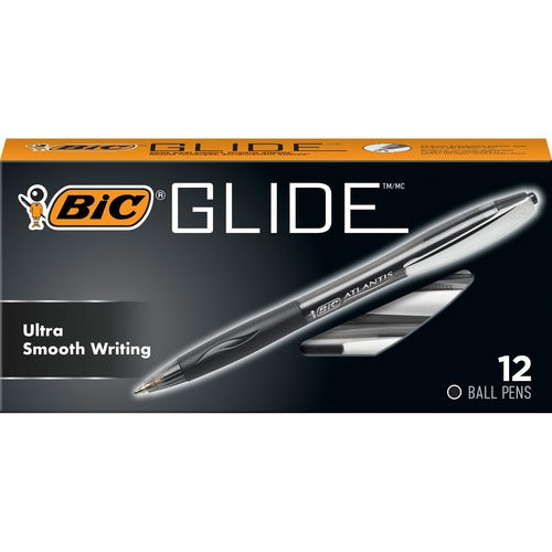 BIC Glide Retractable Pens BICVCG11BK