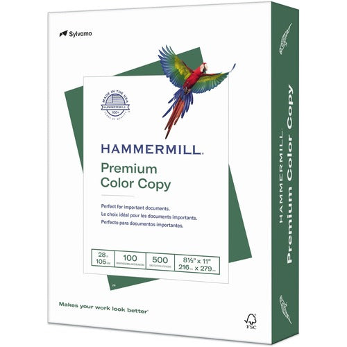 Hammermill Premium Color 8.5x11 Laser Copy & Multipurpose Paper - White HAM102467